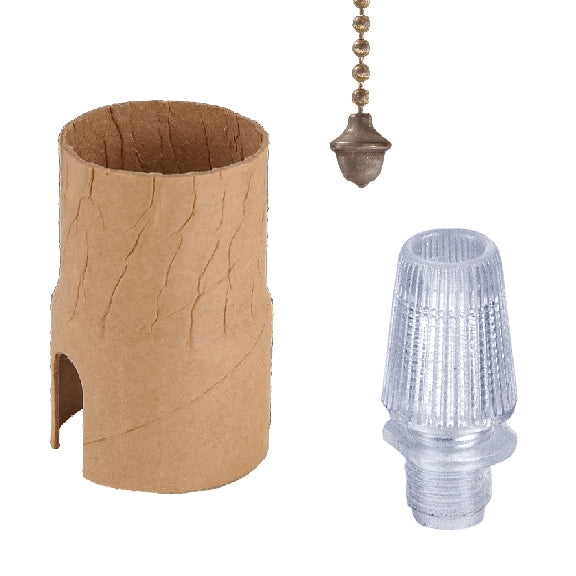 Cord Bushings, Shells, Caps, Insulators, Socket Adapters Antique Lamp