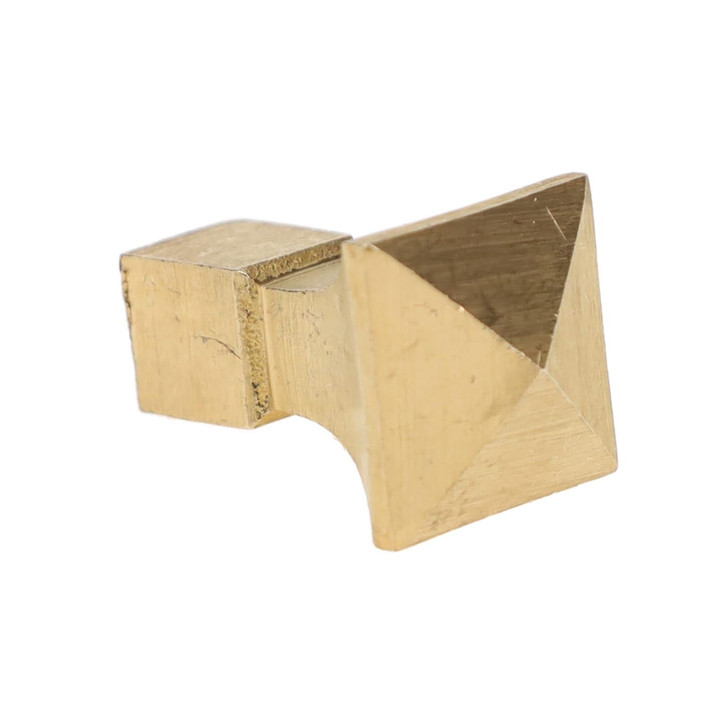 1-1/2" Tall Brass Mission Style Finial Tap 1/8F (11711U)