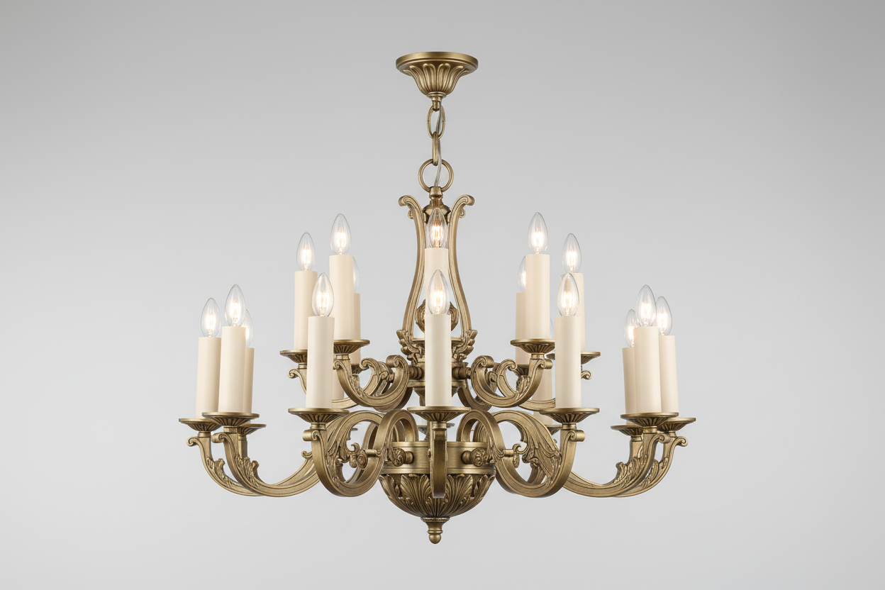 Cream Color Paper Board Candle Cover, CANDELABRA or MEDIUM Bases, Choice of Length (19806C)