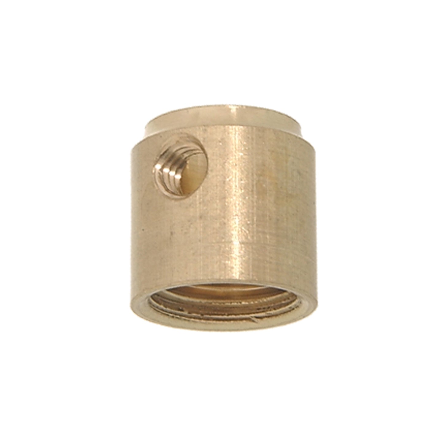 Brass Shade Adjuster Coupling, 1/8 F X 1/4-27 Slip (21014U)