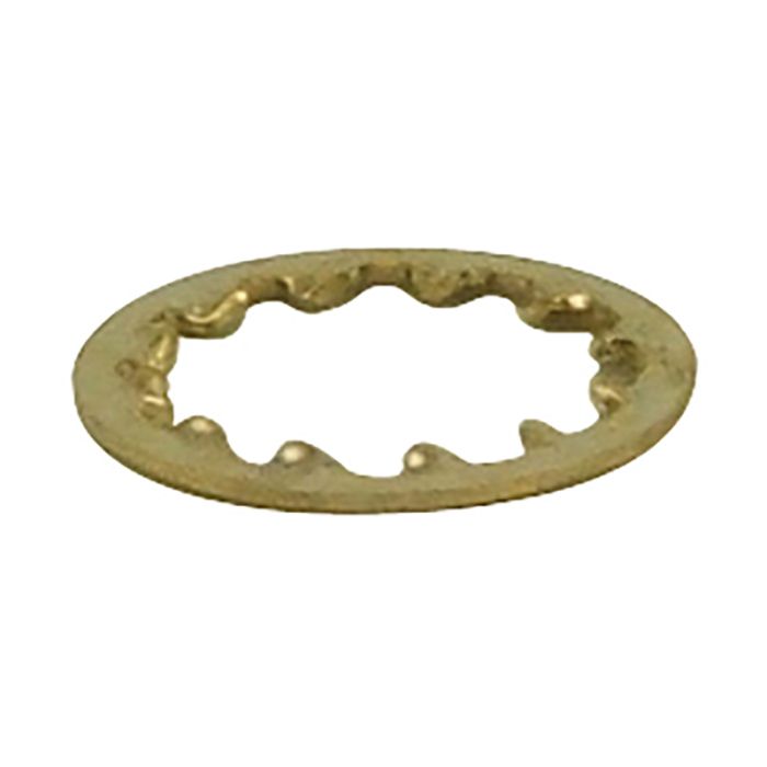 Brass Plated Steek Lock washer, Rust Proof, 1/8IP Slip (22702BP)