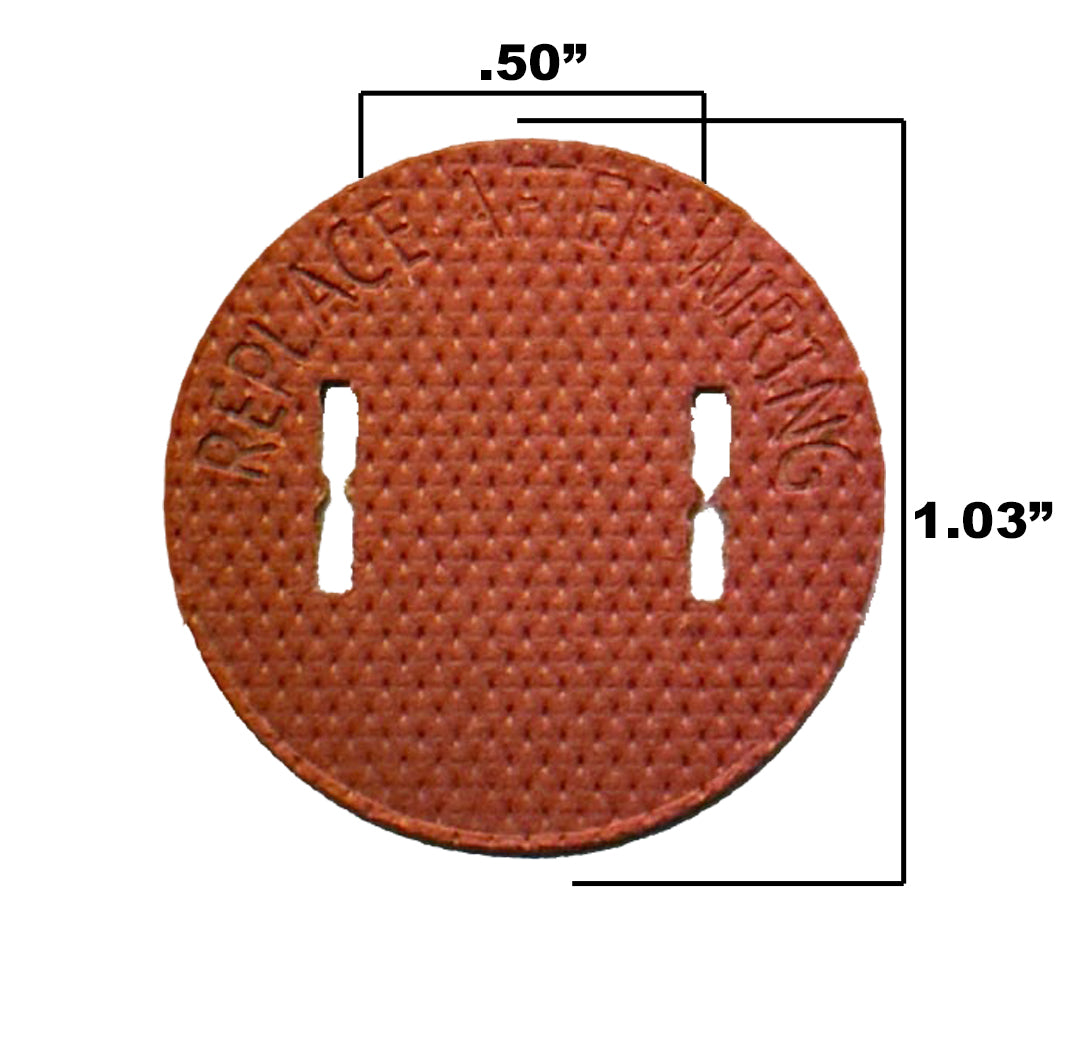 Insulator to Precisely Fit Our 20th Century Round Plugs (40319)