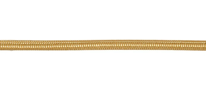 Antique Gold 18 Gauge SPT-2 Fabric Parallel Lamp Cord, Choice of Length (46633AG)