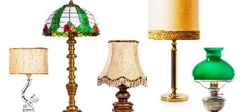 Image of various types of lamps
