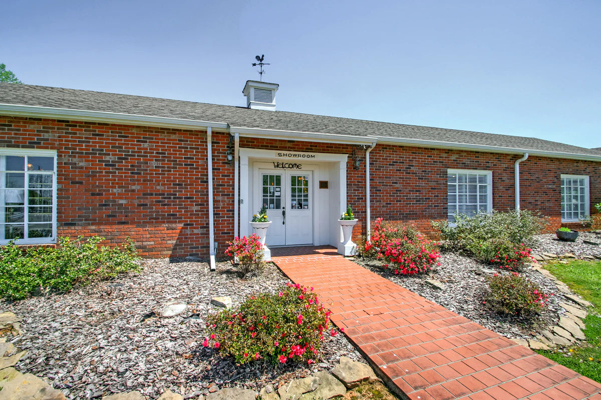 Red Brick Building, Exterior image of Antique Lamp Supply.