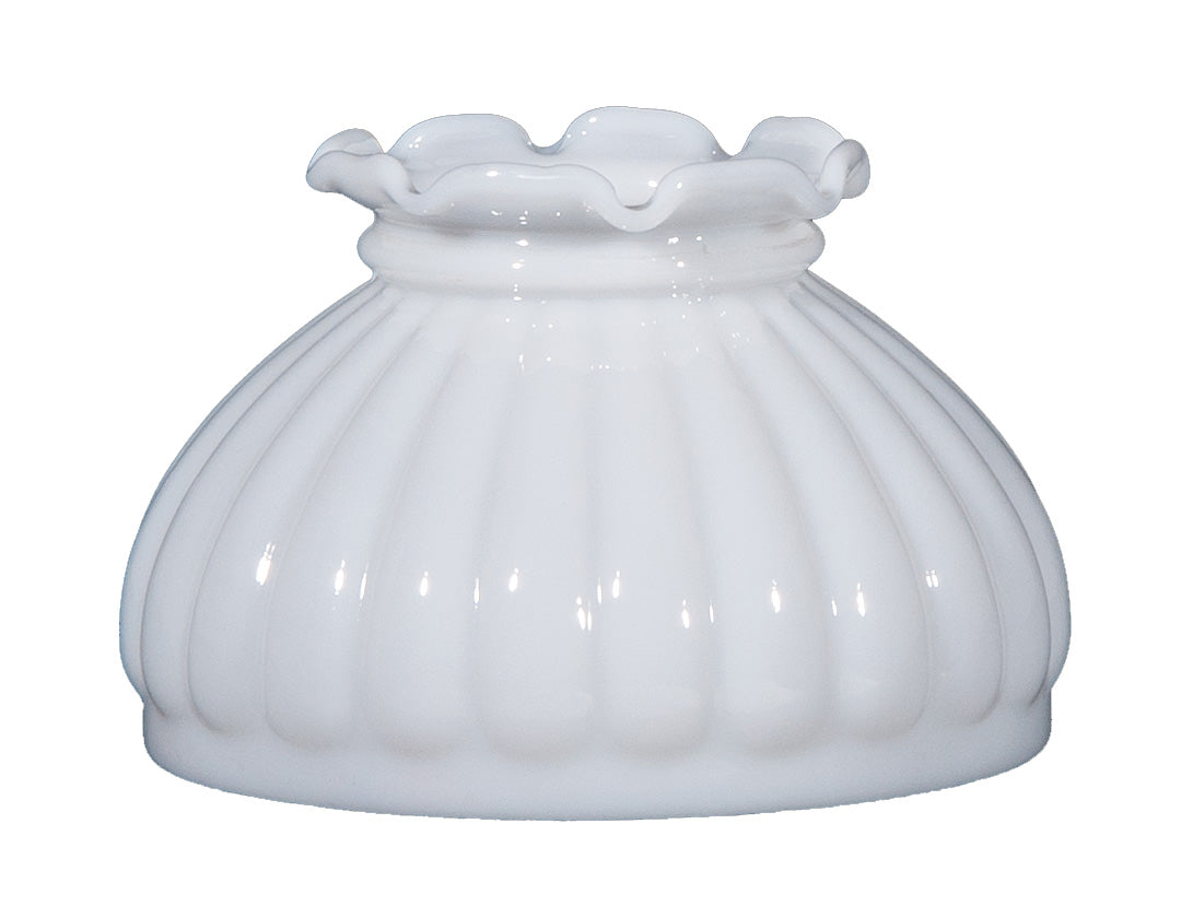 Opal Glass Melon Shade, 6 inch fitter