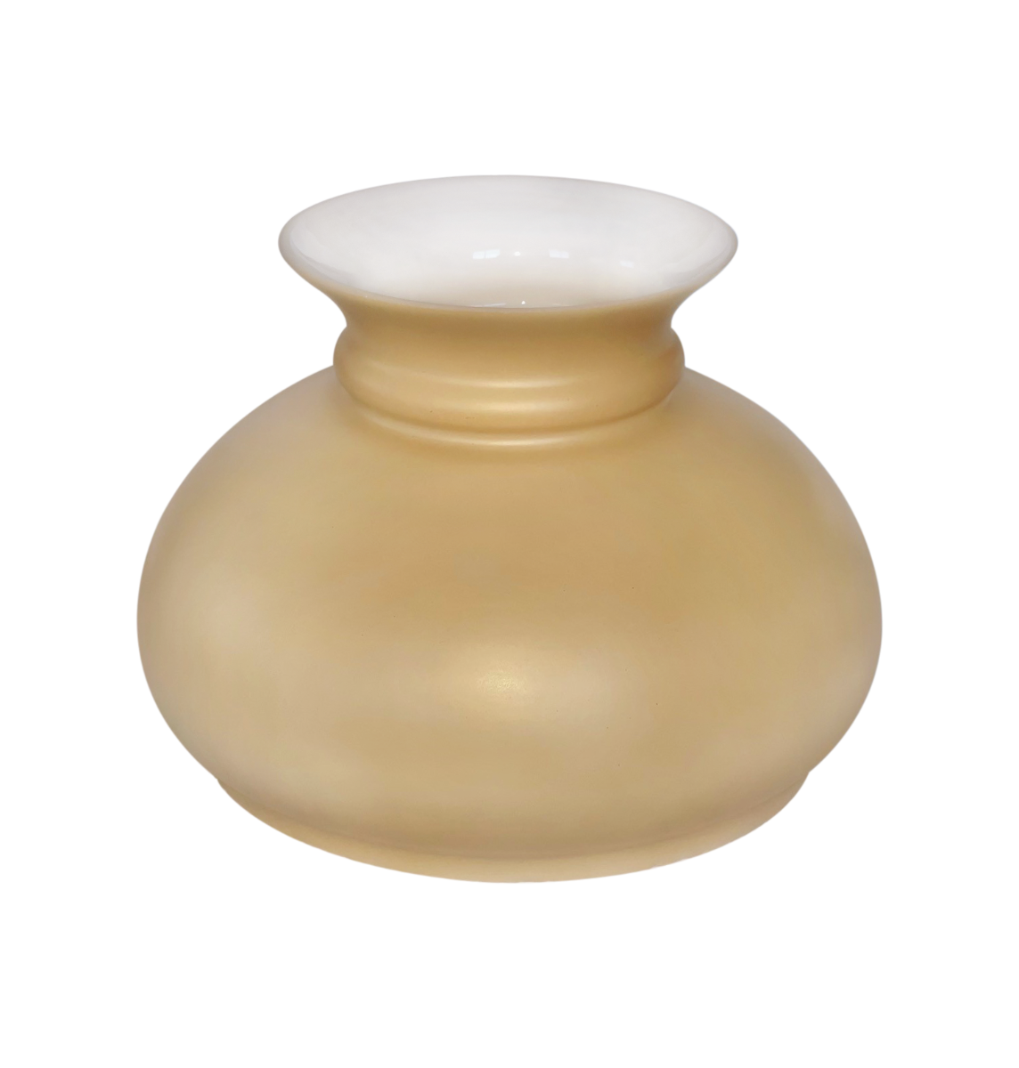 Opal Plain Top Student Shade, Beige Background, 7 inch fitter