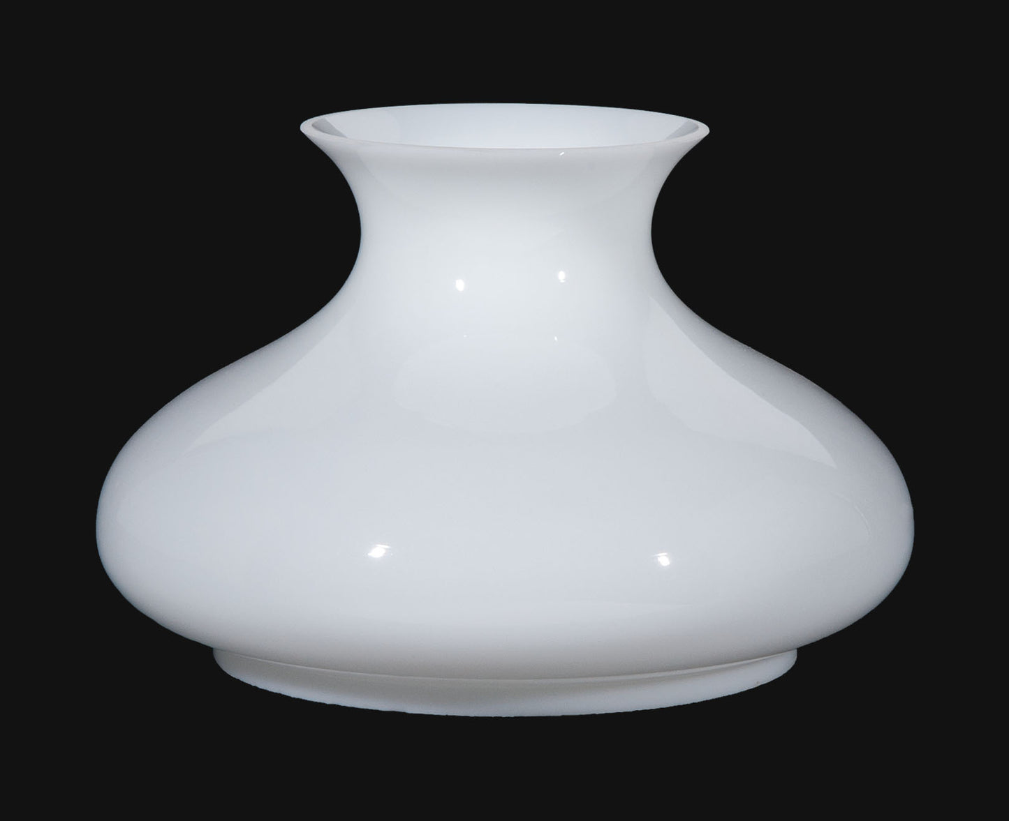 Opal Glass Big Tam-O-Shanter Shade, 7 inch fitter