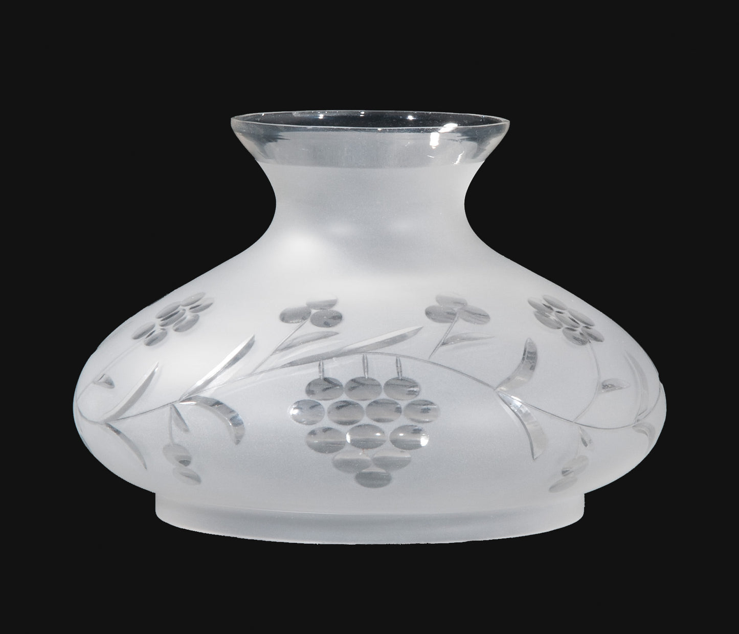 Hand Cut Grapes Solar Shade, 7 inch fitter (00674)