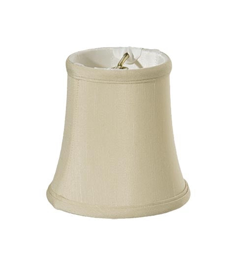 Chandelier Bell Style Softback Shades - Tissue Shantung Material, Choice of 4 Colors and 4 Sizes