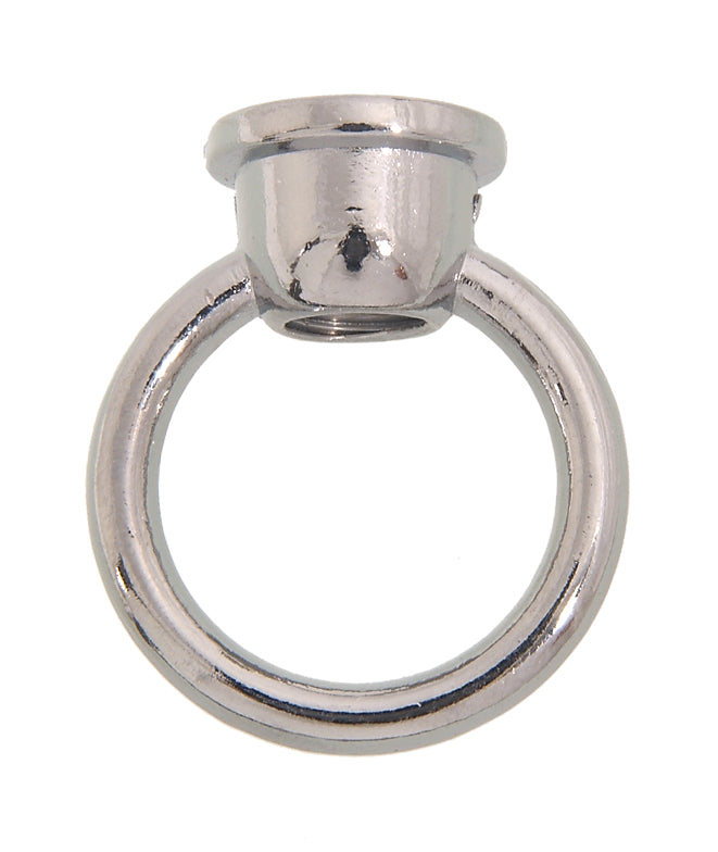 1 3/4" ht. Zinc Colonial Loop w/Nickel Plated Finish