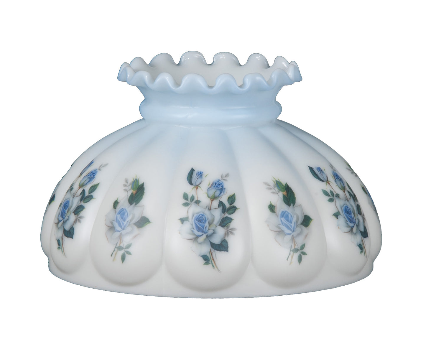 Opal Melon Shade, Sapphire Roses Scene, 10 inch fitter