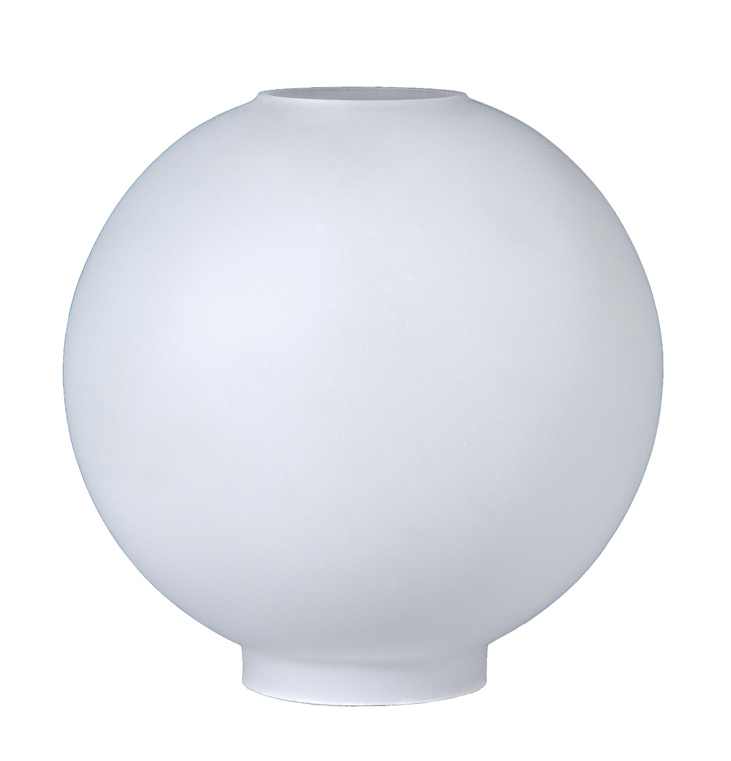 10 inch Diameter USA-made Satin Crystal Ball Lamp Shade, 4 inch fitter