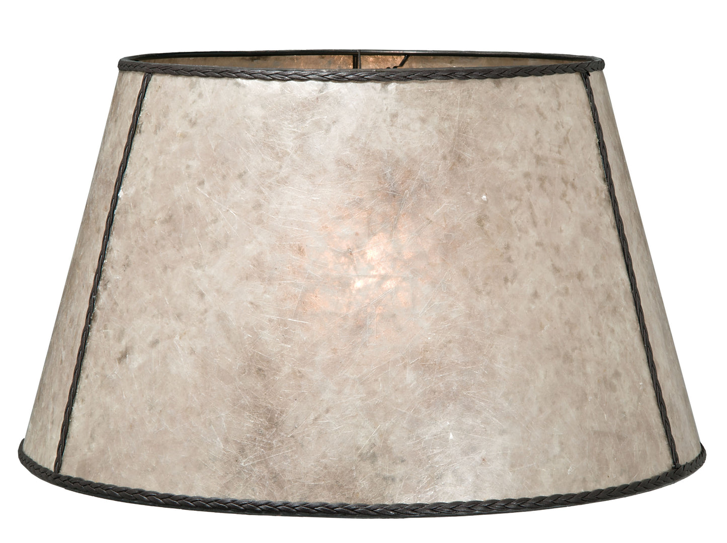 Parchment Color Floor Empire Mica Shade