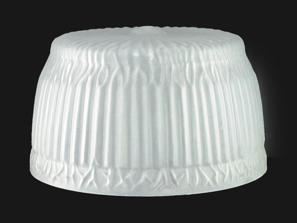 10 inch Fitter Satin Crystal Pleated Drapes, 11 3/4 inch Dia.