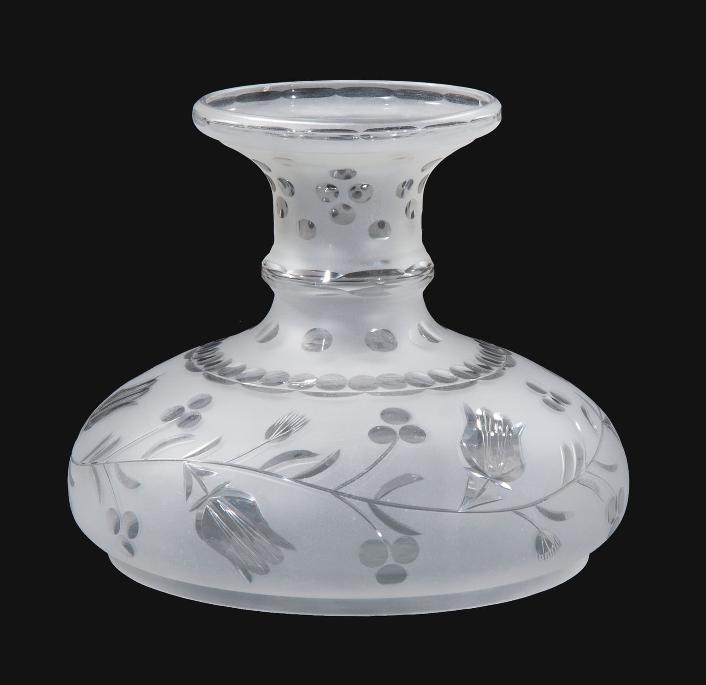 Astral Shade, Hand-Cut Bell Flower Design, 10 inch fitter