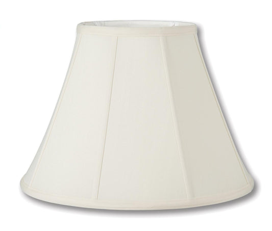 Basic Empire Style Lamp Shades - Eggshell Color, Tissue Shantung Material