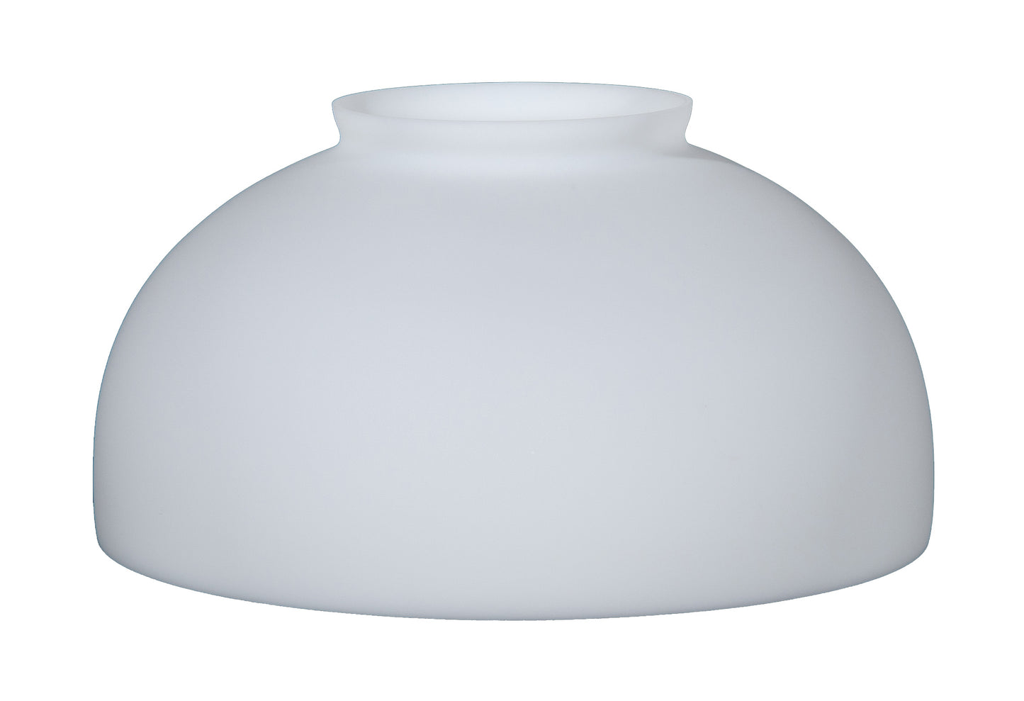 14 inch fitter USA-made Satin Opal Dome Shade