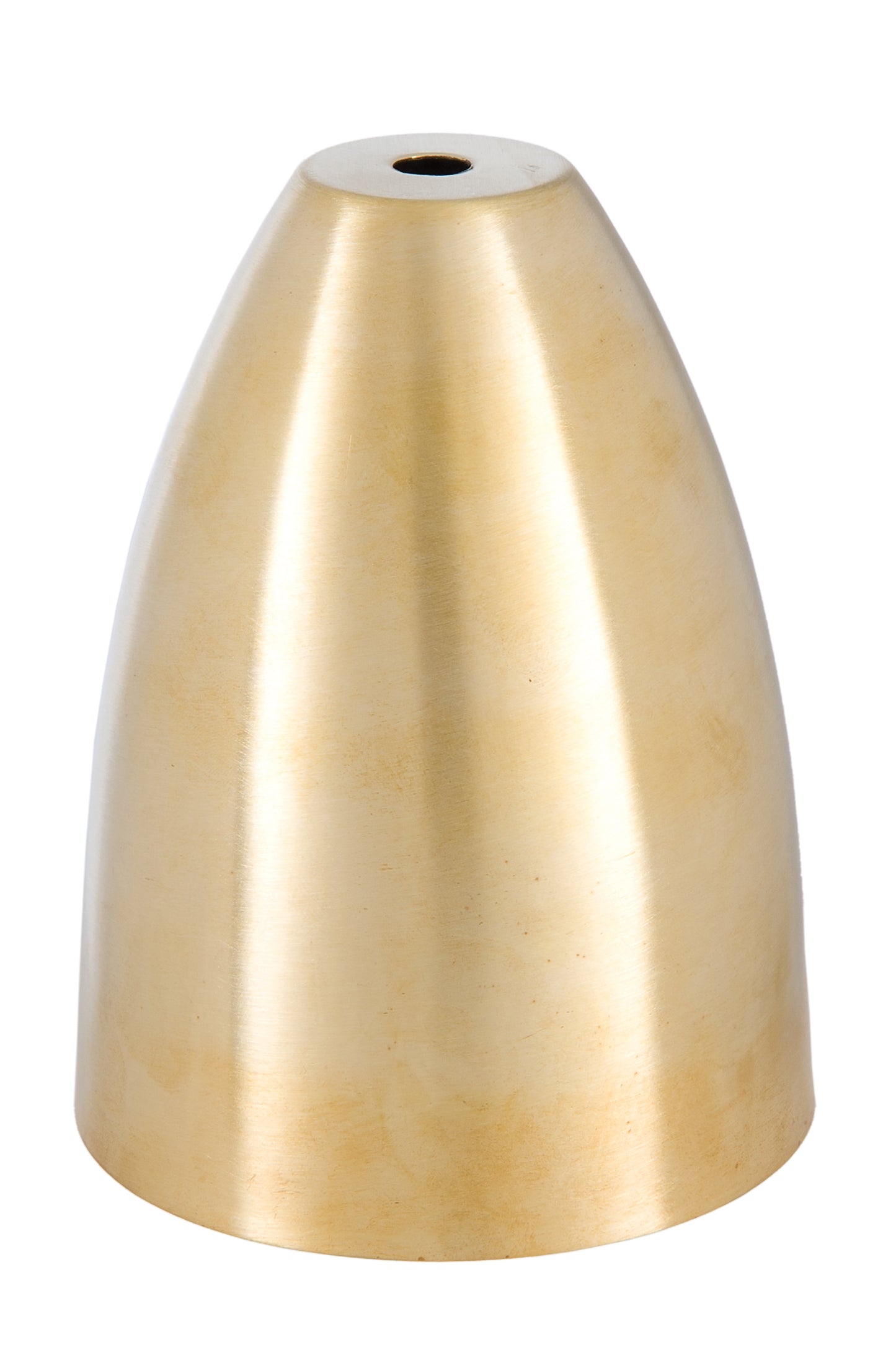 Bullet Shape Solid Spun Brass Modern Shade