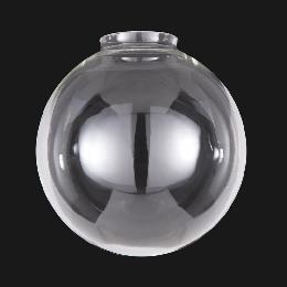 8" Clear Glass Industrial Style Pendant Shade, 3-1/4 or 4 inch lip fitter