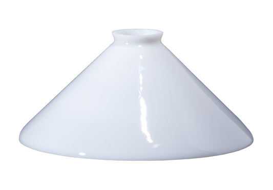 10" Opal Glass Pendant Shade, 2 1/4 inch lip fitter