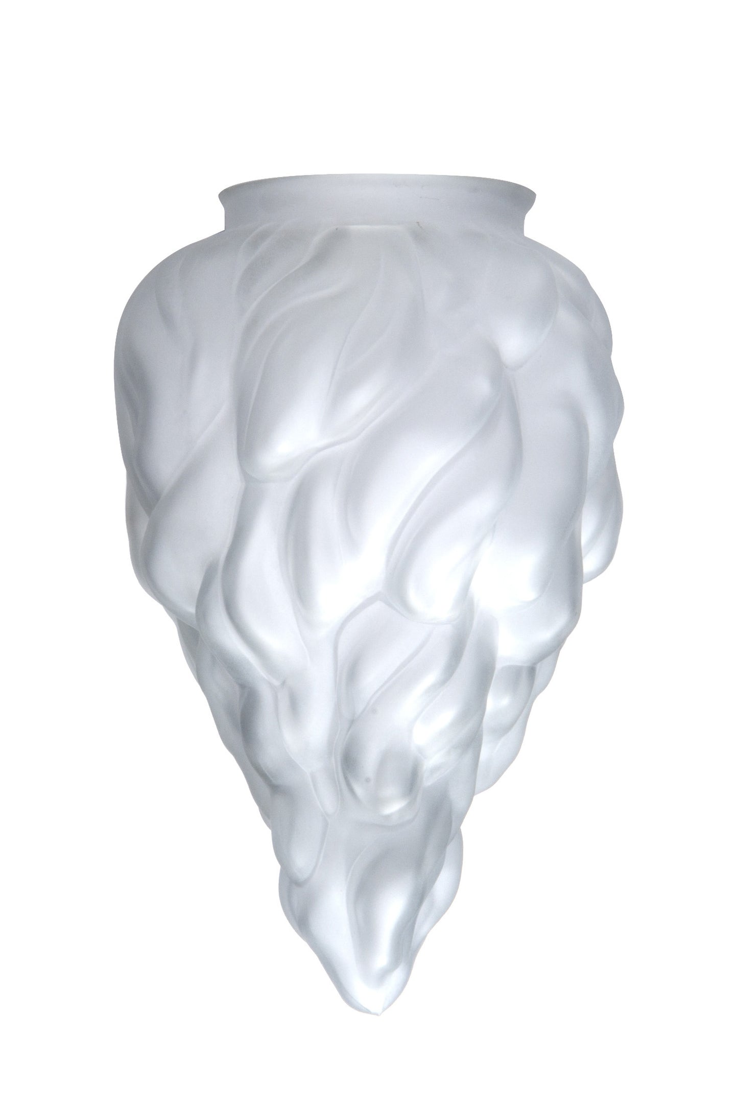 10" Stalactite Pendant Shade, 4 inch lip fitter