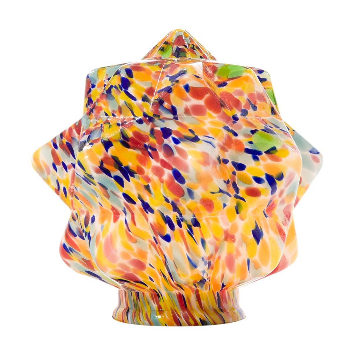 3 1/4" fitter, Art Deco Starburst Globe - Starburst Shade, 7 inch diameter