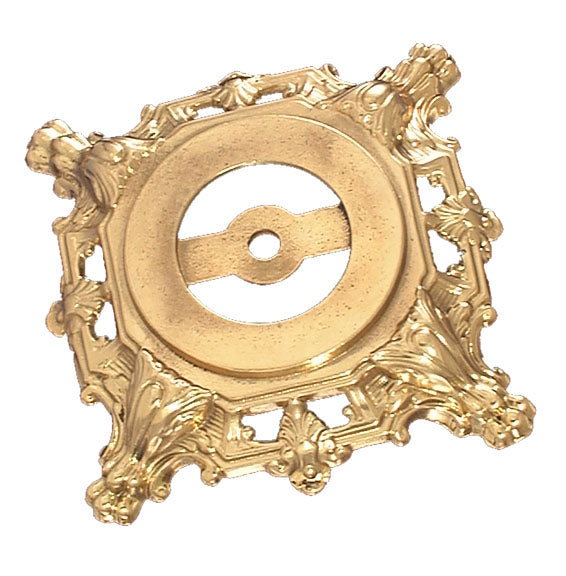 High Quality Die Cast Brass Base, 3-5/8" Top Dia. Choice of Finish