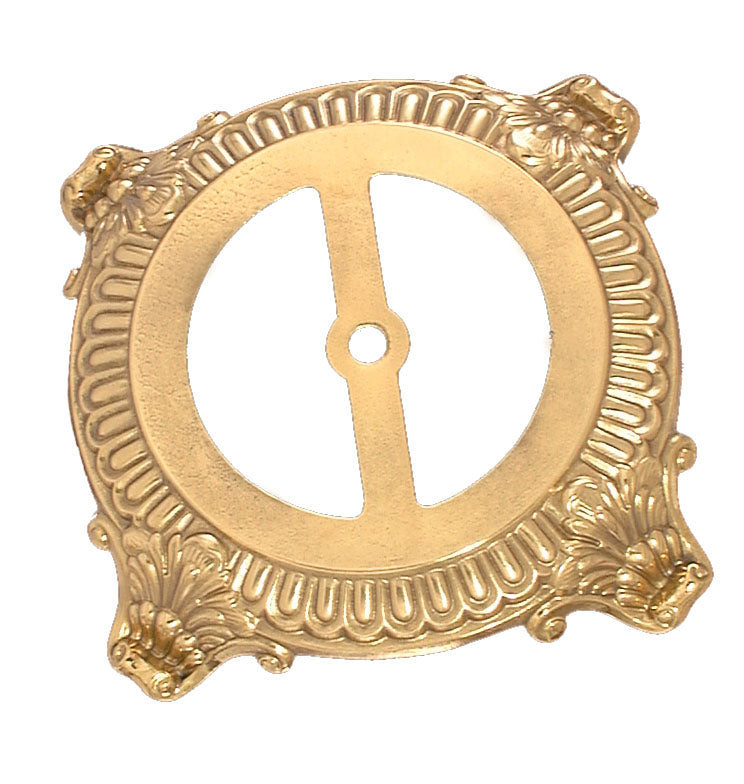 Die Cast Brass Lamp Base, Choice of Finish, 5-1/4" Top Dia.