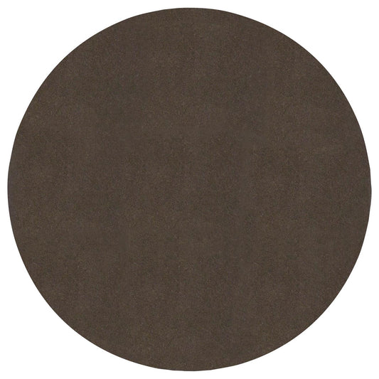 Round Adhesive Backed Brown Felt, Choice of Diameter