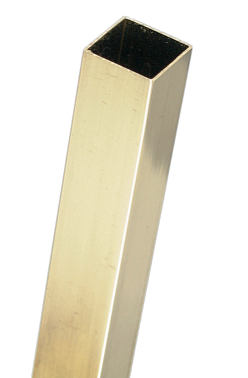 3/4" X 3/4" X 36" Square Brass Tubing