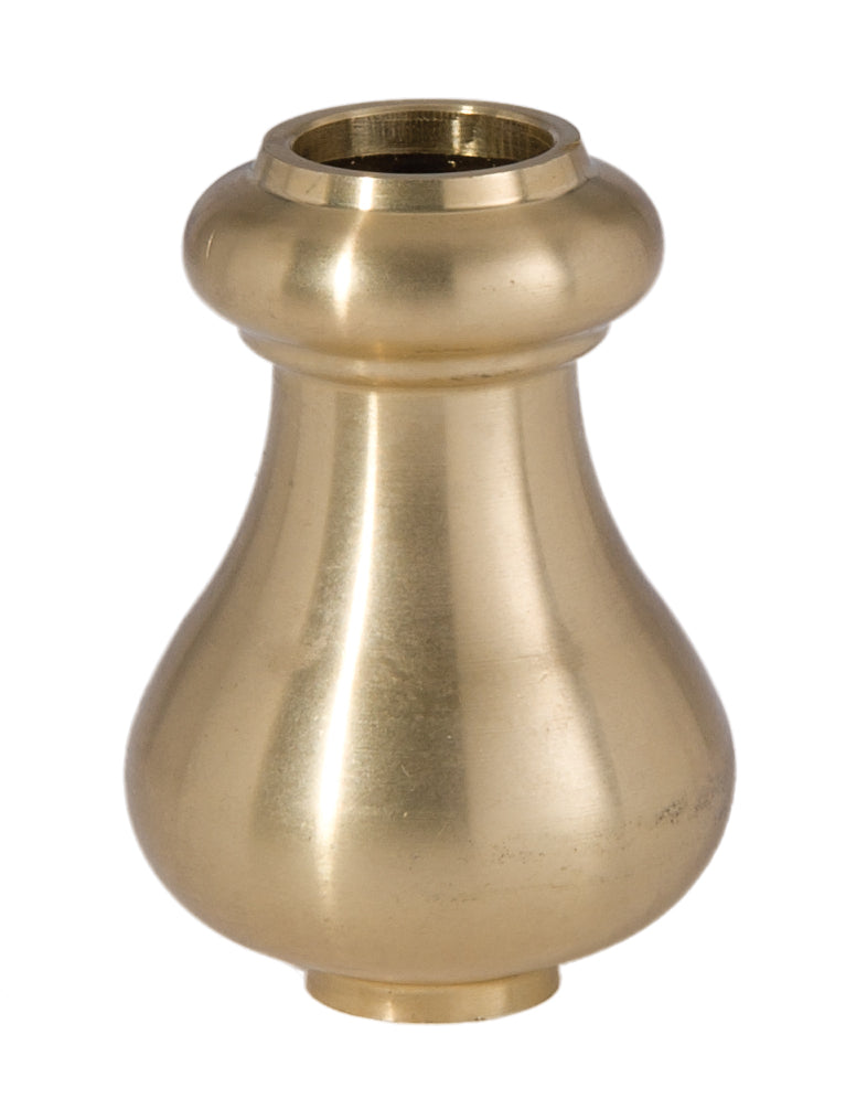 DISCONTINUED - 2 1/8 Inch Turned Brass Column (10421U) - Antique Lamp  Supply - Quality Lamp Parts Since 1952