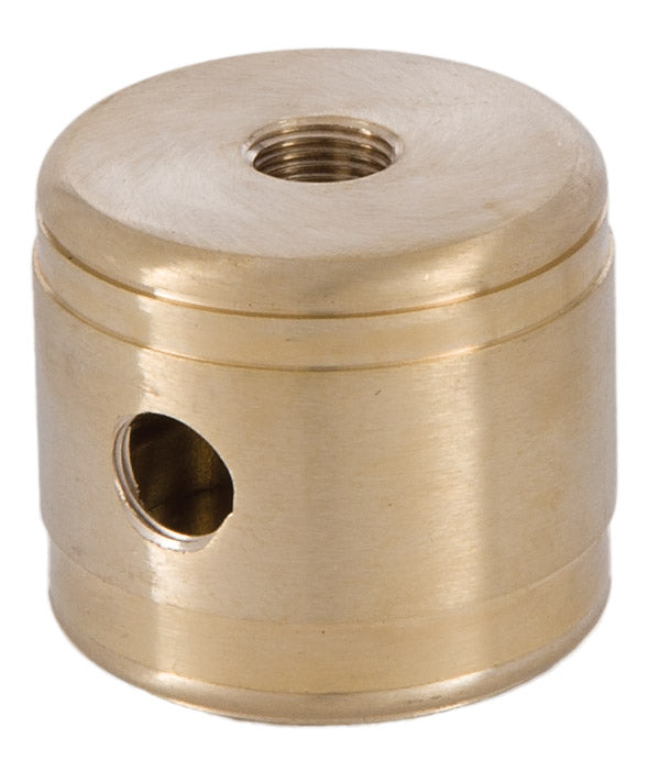 Turned Brass 2-P.C. Cluster Body, 2-Light, Unfinished