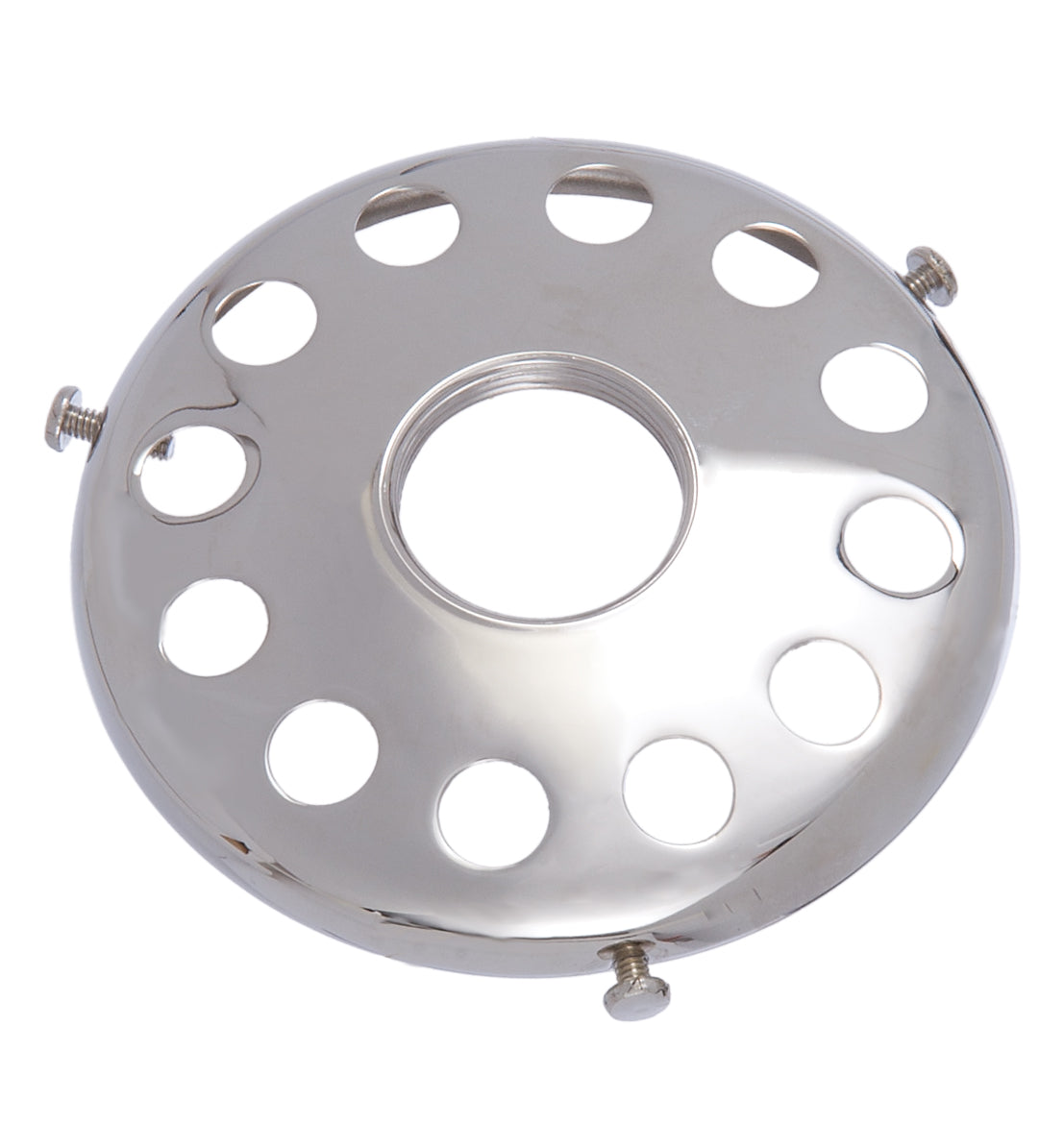 Nickel Plated 4 Inch UNO Shade Holder