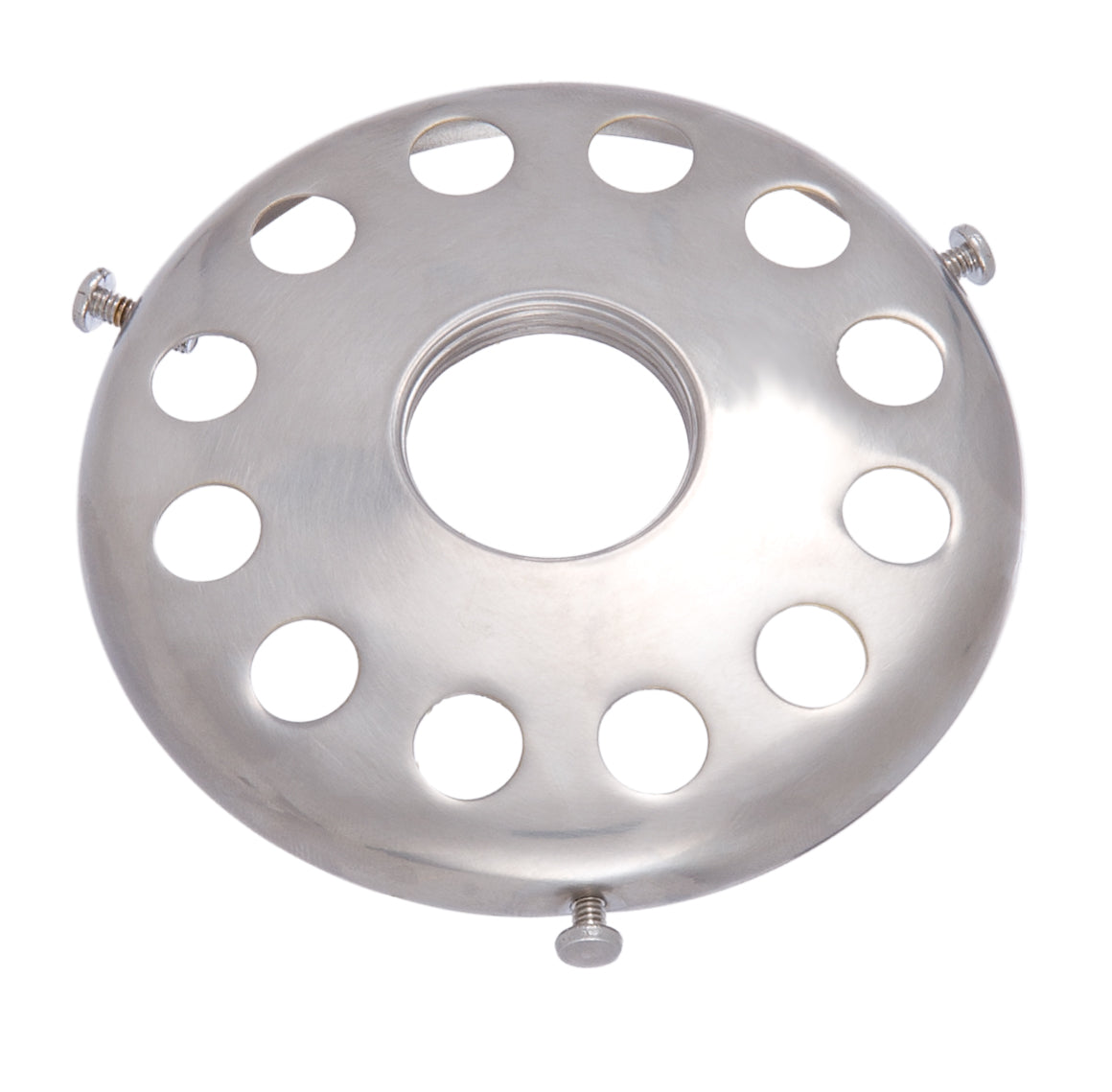 Satin Nickel 4 Inch UNO Shade Holder