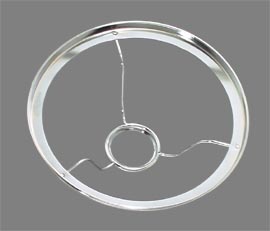 10" Nickel Plated Aladdin Brand Shade Holder