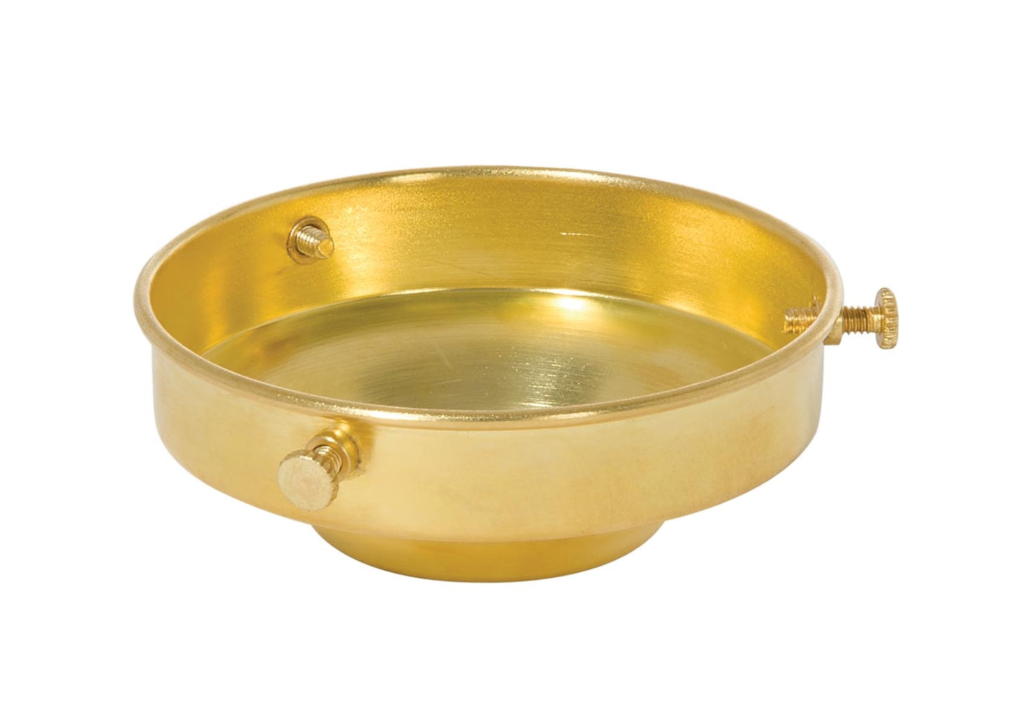 2-1/4 Inch Fitter Unfinished Brass Shade Holder