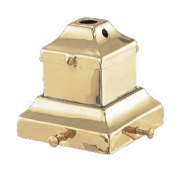 2 1/4" Fitter, Mission Style Shade Holder