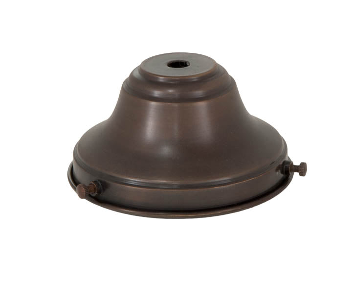 4" Fitter, Antique Bronze Fixture Shade Holder