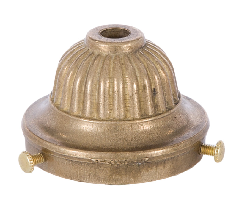 2 1/4 Inch Cast Brass Shade Holder