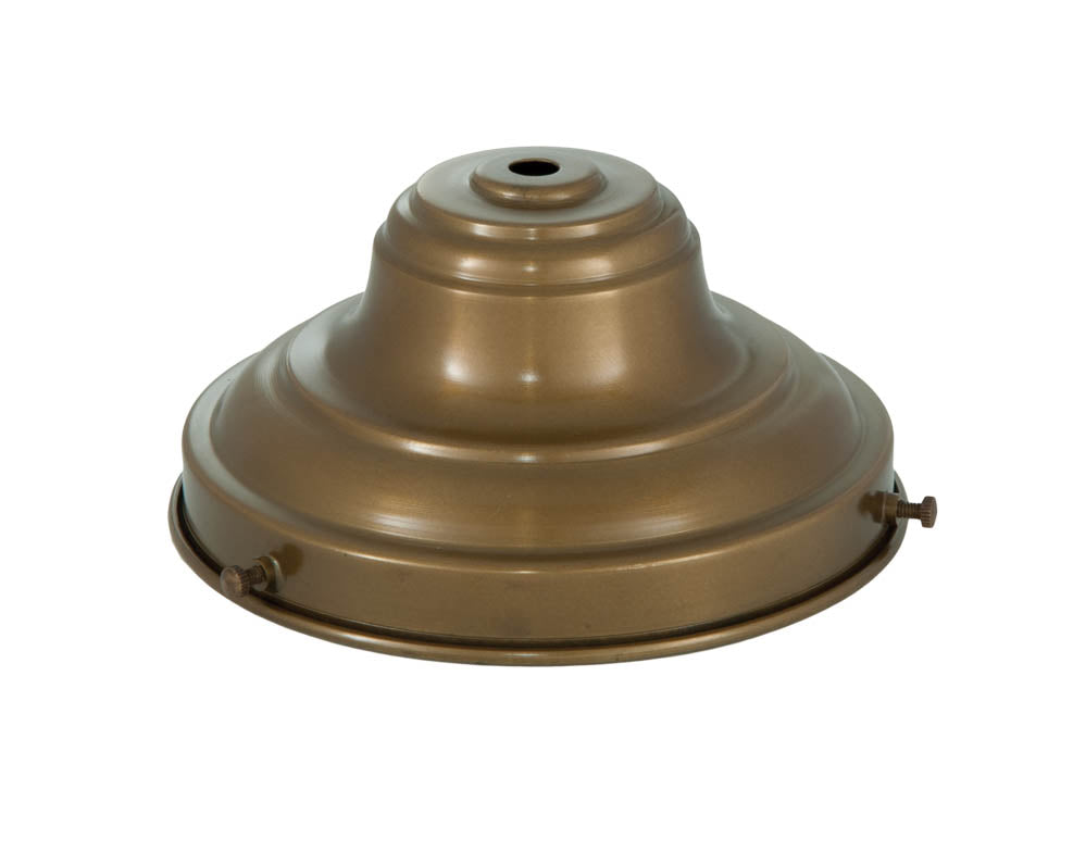 6" Fitter, Antique Brass Shade Holder