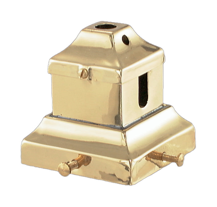 2 1/4" Fitter, Mission Style Shade Holder