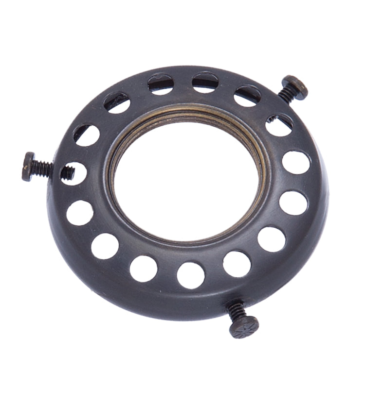 Bronze Finish 2 1/4 Inch Shade Holder