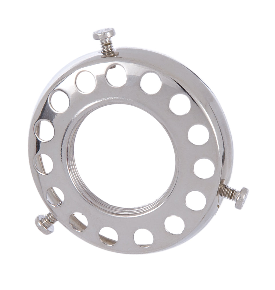 2 1/4 Inch Nickel Plated Shade Holder