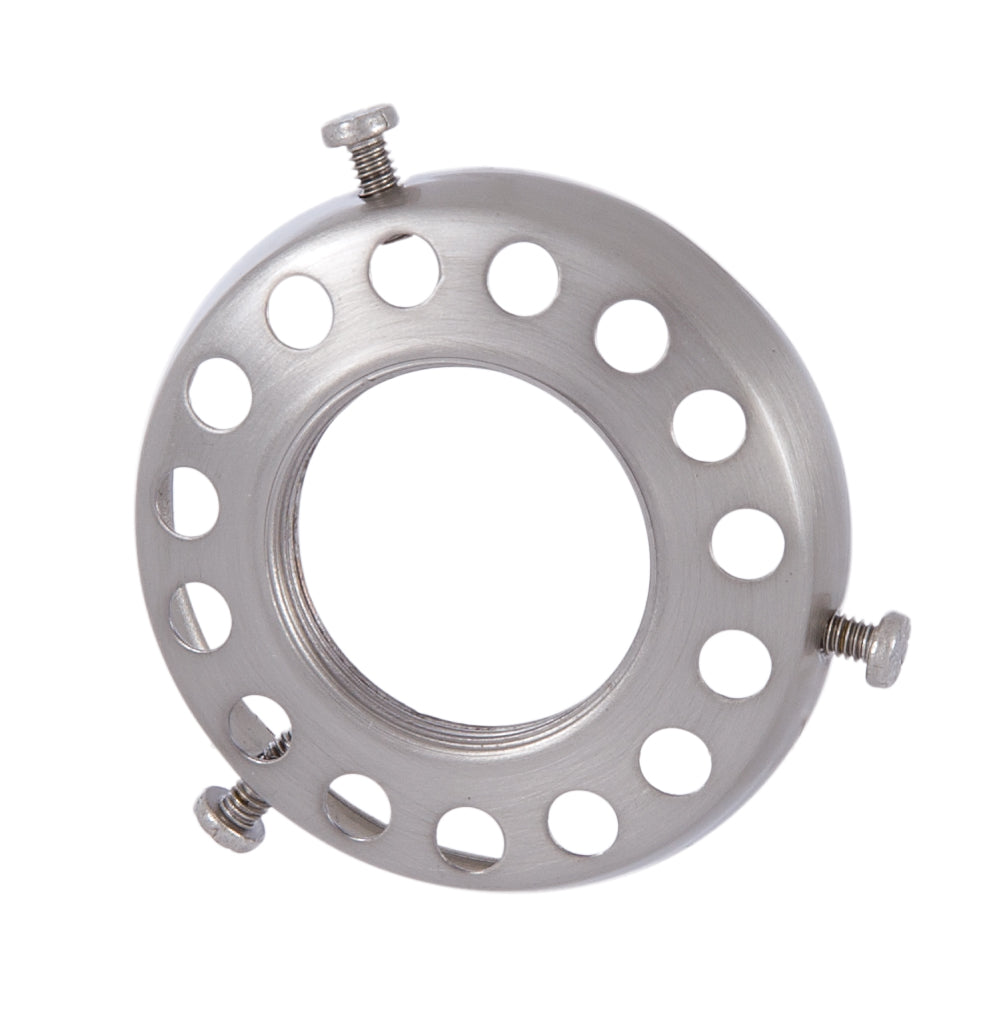 2 1/4 Inch Satin Nickel Shade Holder