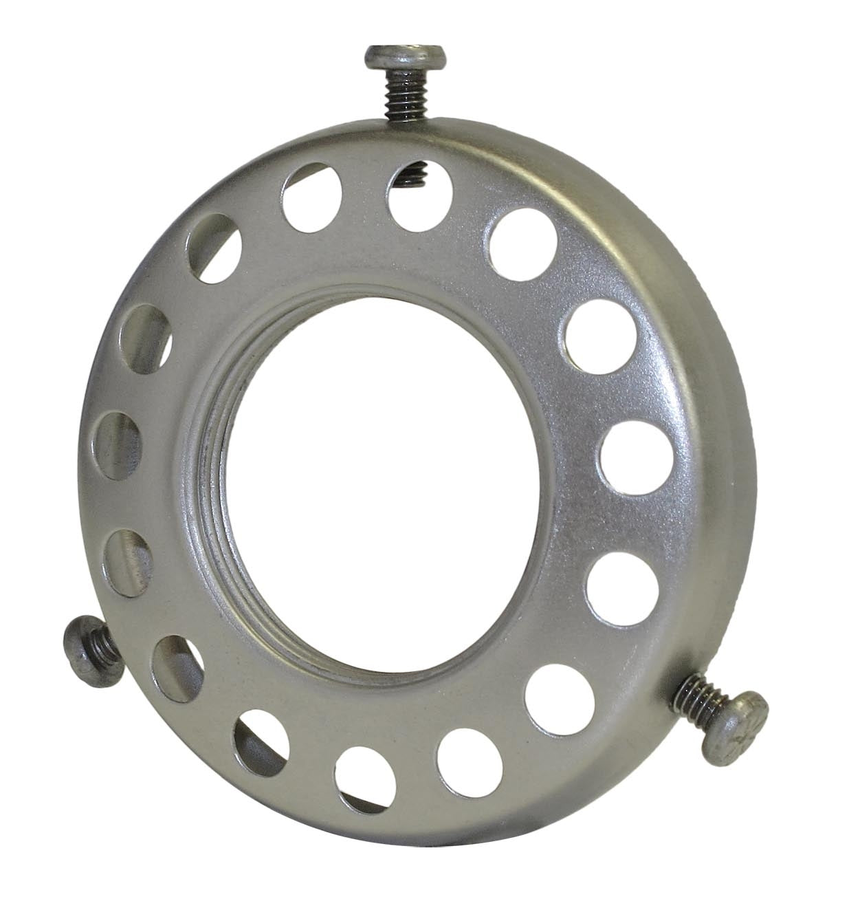 2 1/4 Inch Fitter Size, STEEL UNO Lamp Shade Holder, Unfinished