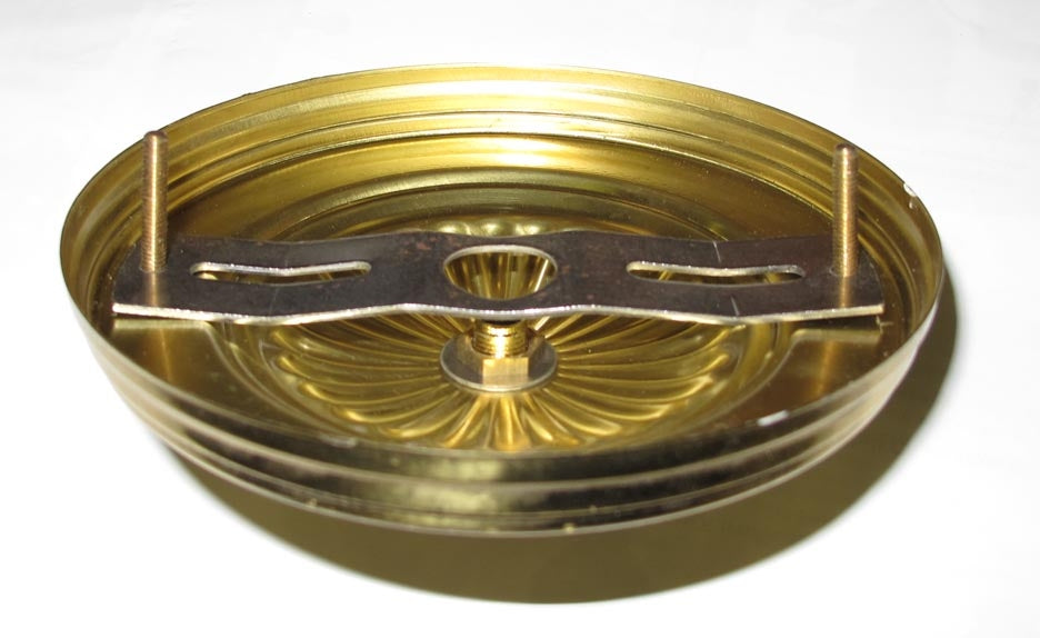 Embossed, Solid Brass Canopy Kits, 5 1/4" dia.