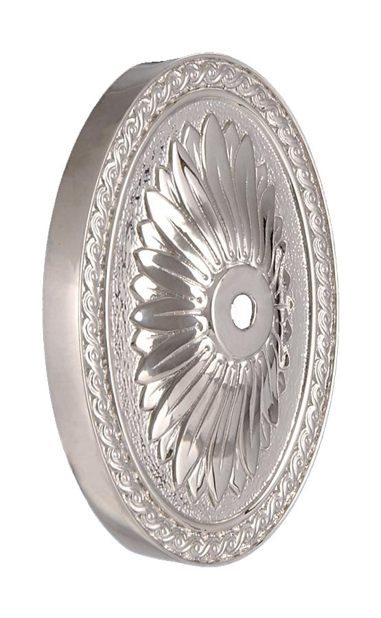 Nickel Plated, Solid Brass Back Plate - Discontinued