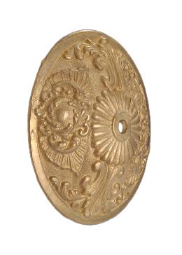 Decorative Die Cast Brass Back Plate