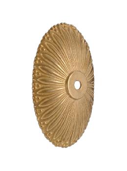 Ornate, Solid Brass Die Cast Back Plate